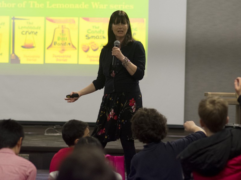 Jacqueline Davies at East Brunswick Public Library